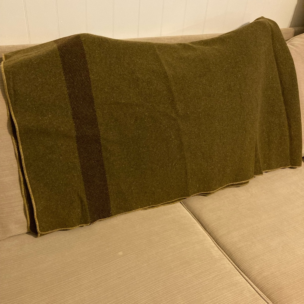 Antique WW I US NAVY Wool blanket
